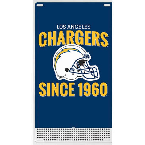 NFL Los Angeles Chargers Helmet Xbox Series S Console Skin
